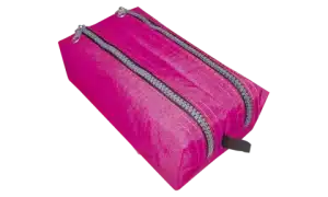 Estojo Escolar Duplo Amassadinho Pink