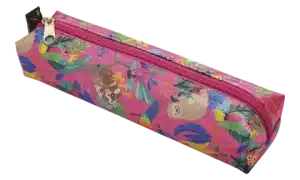 Estojo Escolar de Bichinhos - Médio Pink