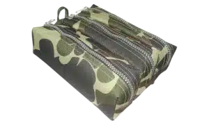Estojo Escolar Camuflado - Tamanho Triplo