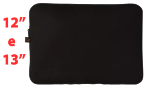 Case para Notebook 12/13 polegadas Preto