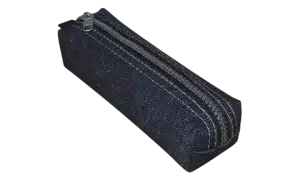 Estojo Escolar Jeans Médio