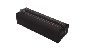 Estojo Escolar em Nylon Grande Preto