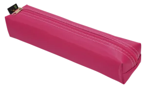 Estojo Escolar em Nylon Médio Pink