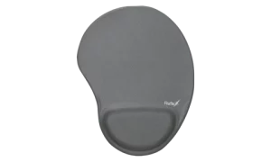 Mouse Pad com Apoio Ergonômico Cinza