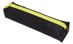 Estojo Escolar Neon Médio Zíper Trator Amarelo