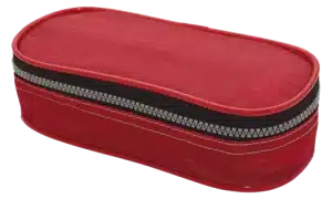 Estojo Escolar Mini Box Amassadinho Vermelho