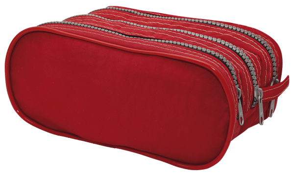 Amassadinho Retangular Triplo Vermelho